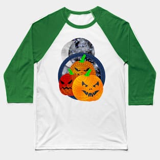 Pumpkin Patch Nightmare Baseball T-Shirt